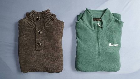 Lot Pull Zippé Petrol Industries & Sous-pull Reusch Taille M