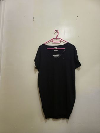 Pull Karl Marc John noir en cachemire et soie  melangée S