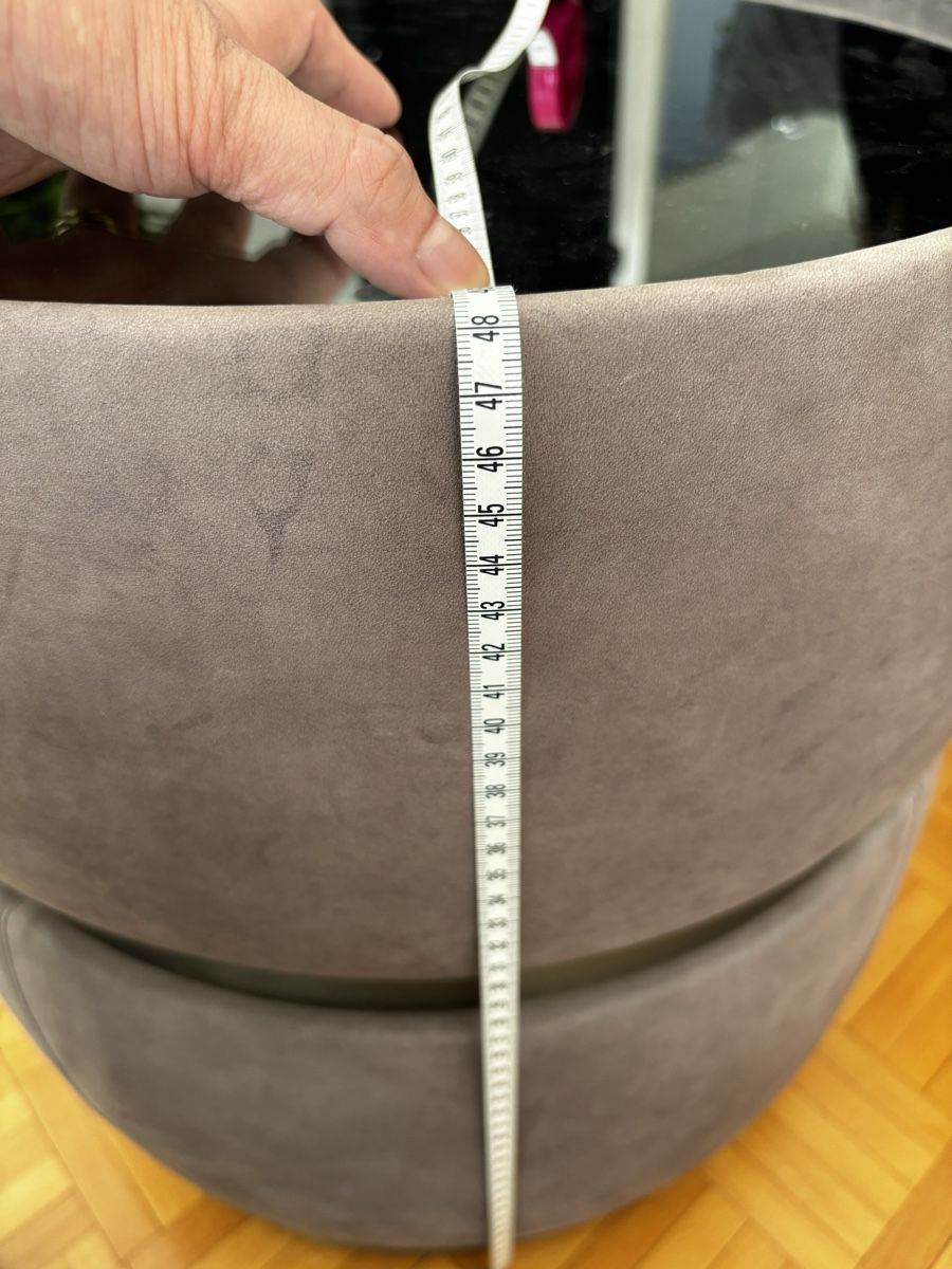Tavoli: Round Side Table with Mirror Top and Wheels, 47cm – Nuovo (secondo la descrizione) da Zürich venduto da Jan_michael 7