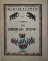 Top-Rarität: Emmentaler Speicher (1940)