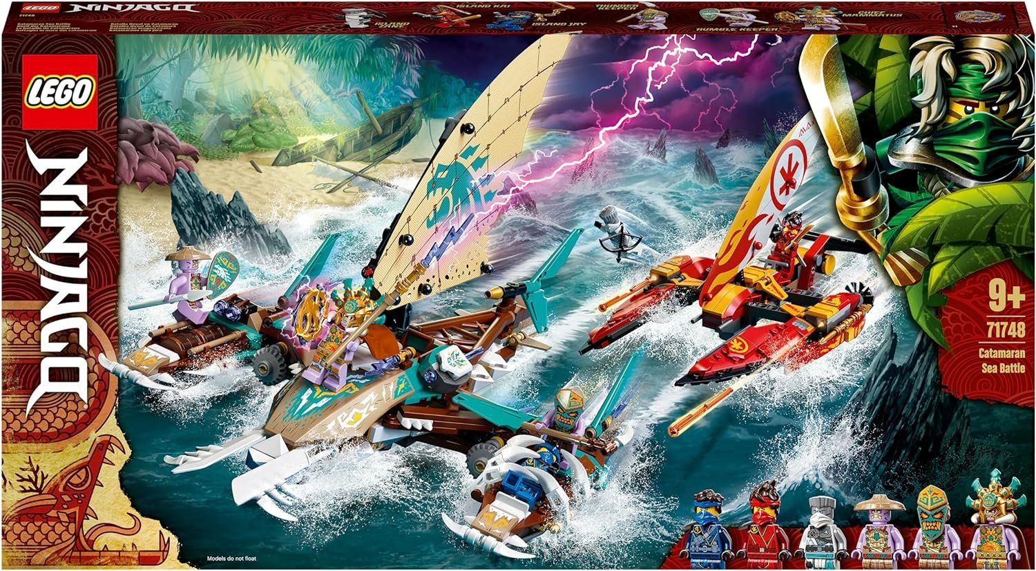 Lego Kit di costruzioni: LEGO 71748 NINJAGO Duell der Katamarane – Nuovo e nell'imballaggio originale da Hombrechtikon venduto da averkauf