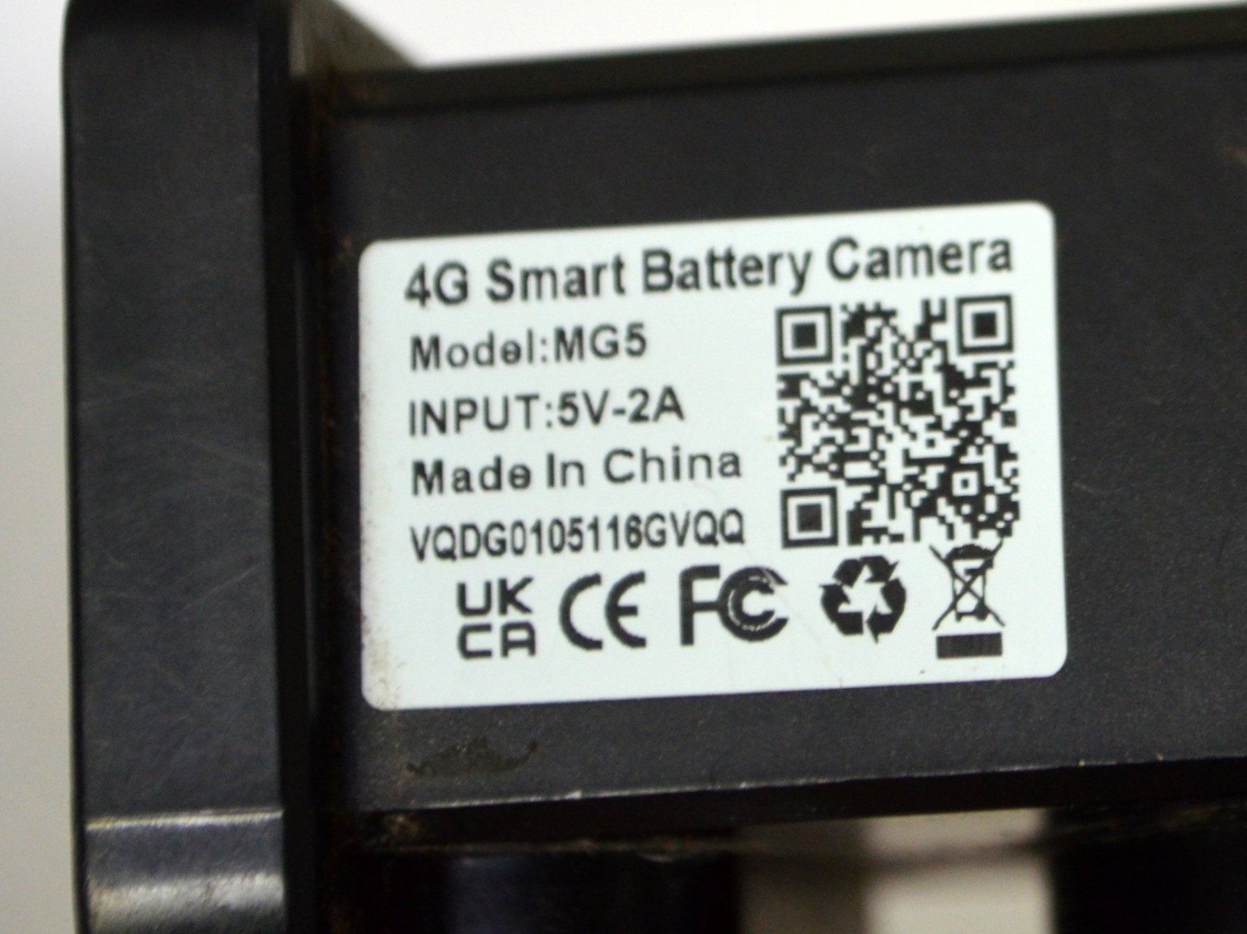 Videocamere: 4G Smart Battery Camera MG5 externe Kamera / caméra – Usato da Collonges venduto da arashee 4