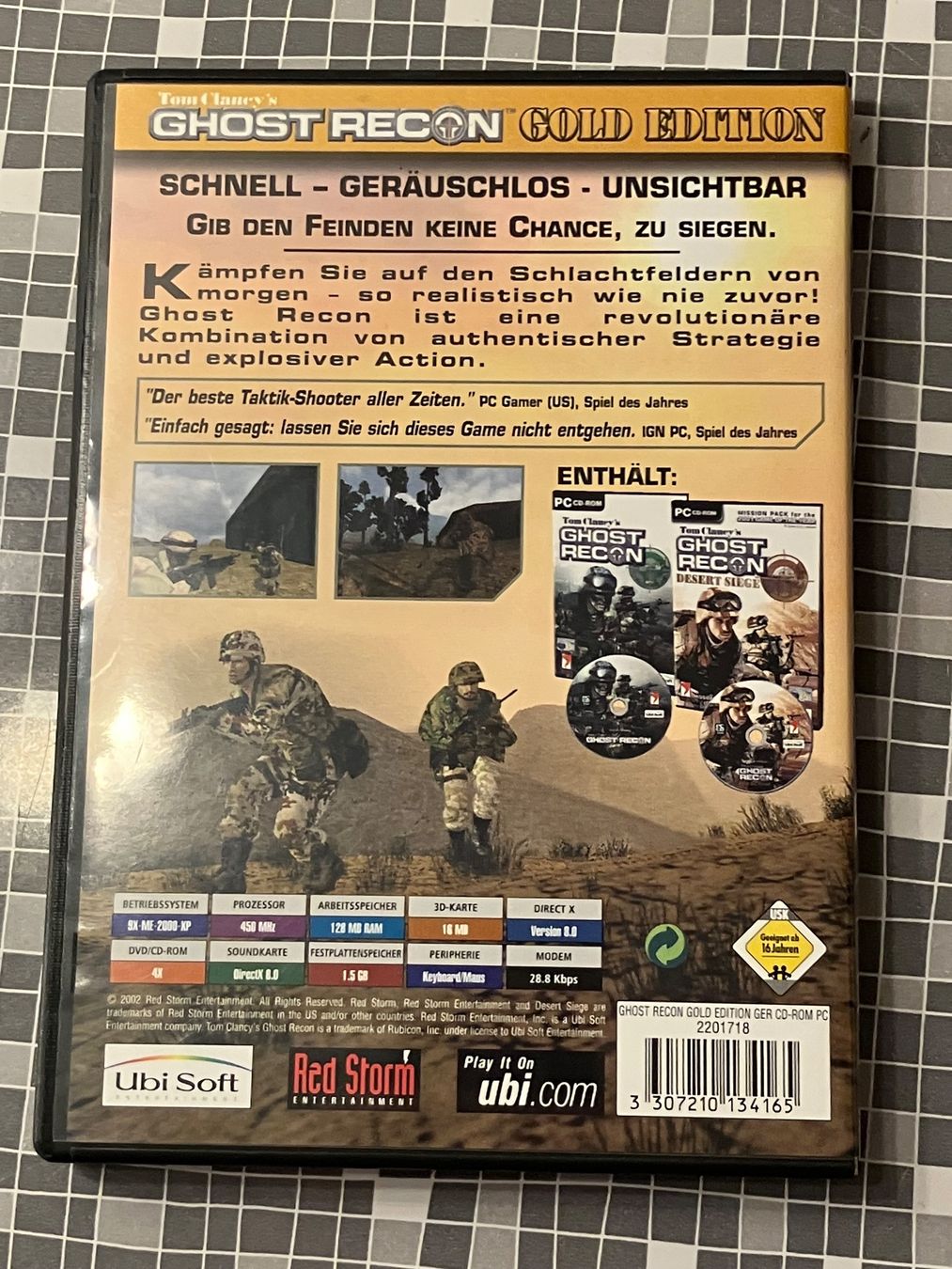 Giochi: Tom Clancy's Ghost Recon Gold Edition (PC, 2002) – Usato da Winkel venduto da Asdas87 1