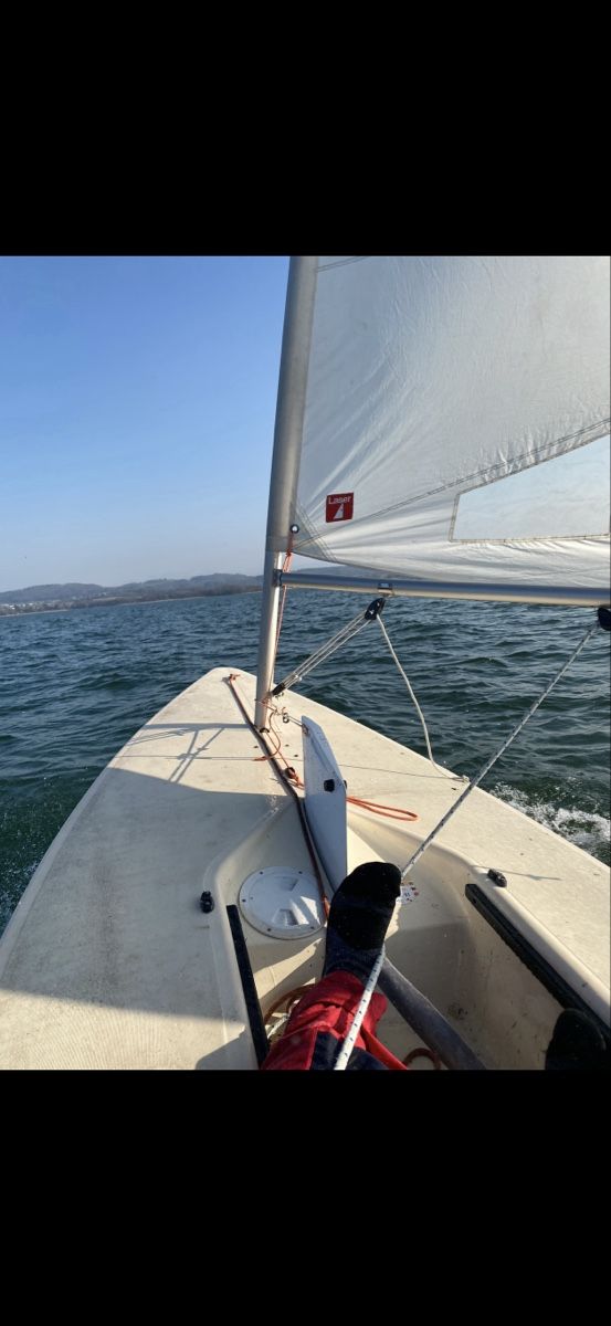Laser Boote: Segelboot Laser Einhandjolle inkl. Kinderrigg – Gebraucht aus Bern von Popeye1