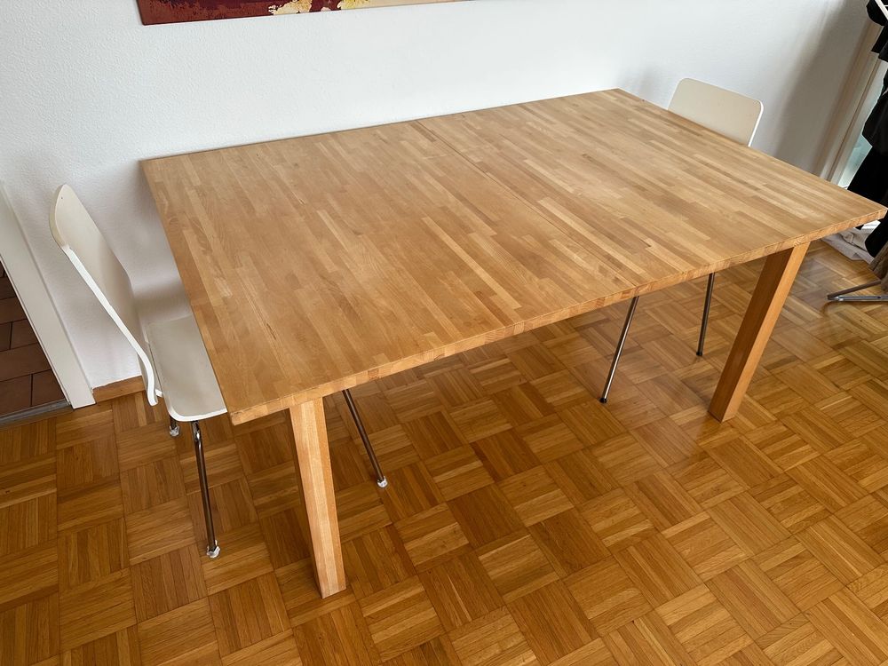 Ikea Holztisch zum Ausziehen Kaufen auf Ricardo