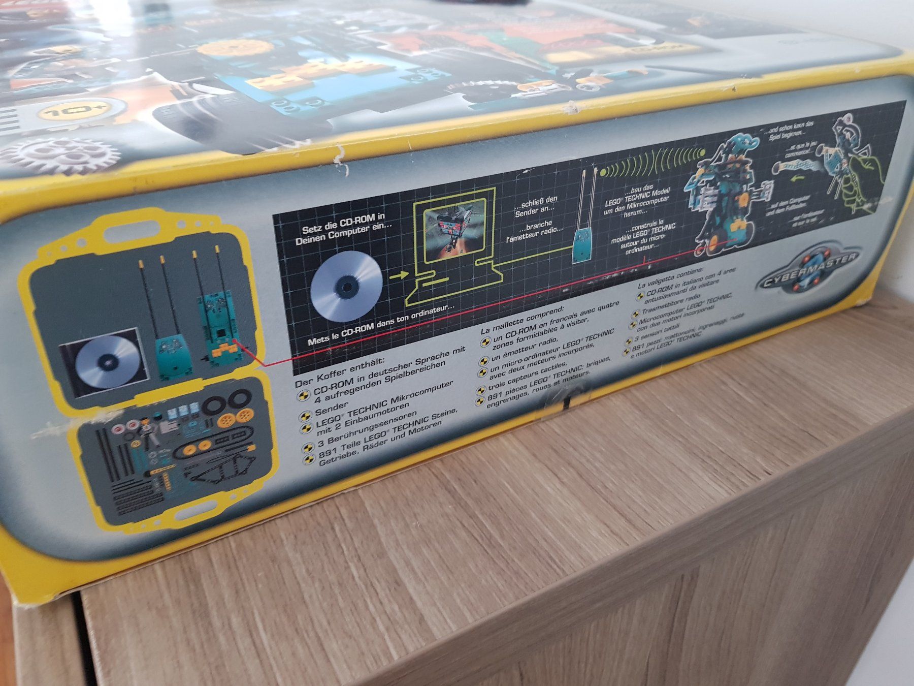 Lego Kit di costruzioni: Lego Technic 8482 Cybermaster mit CD-ROM - Neu OVP – Nuovo e nell'imballaggio originale da Bassersdorf venduto da retrolab 4