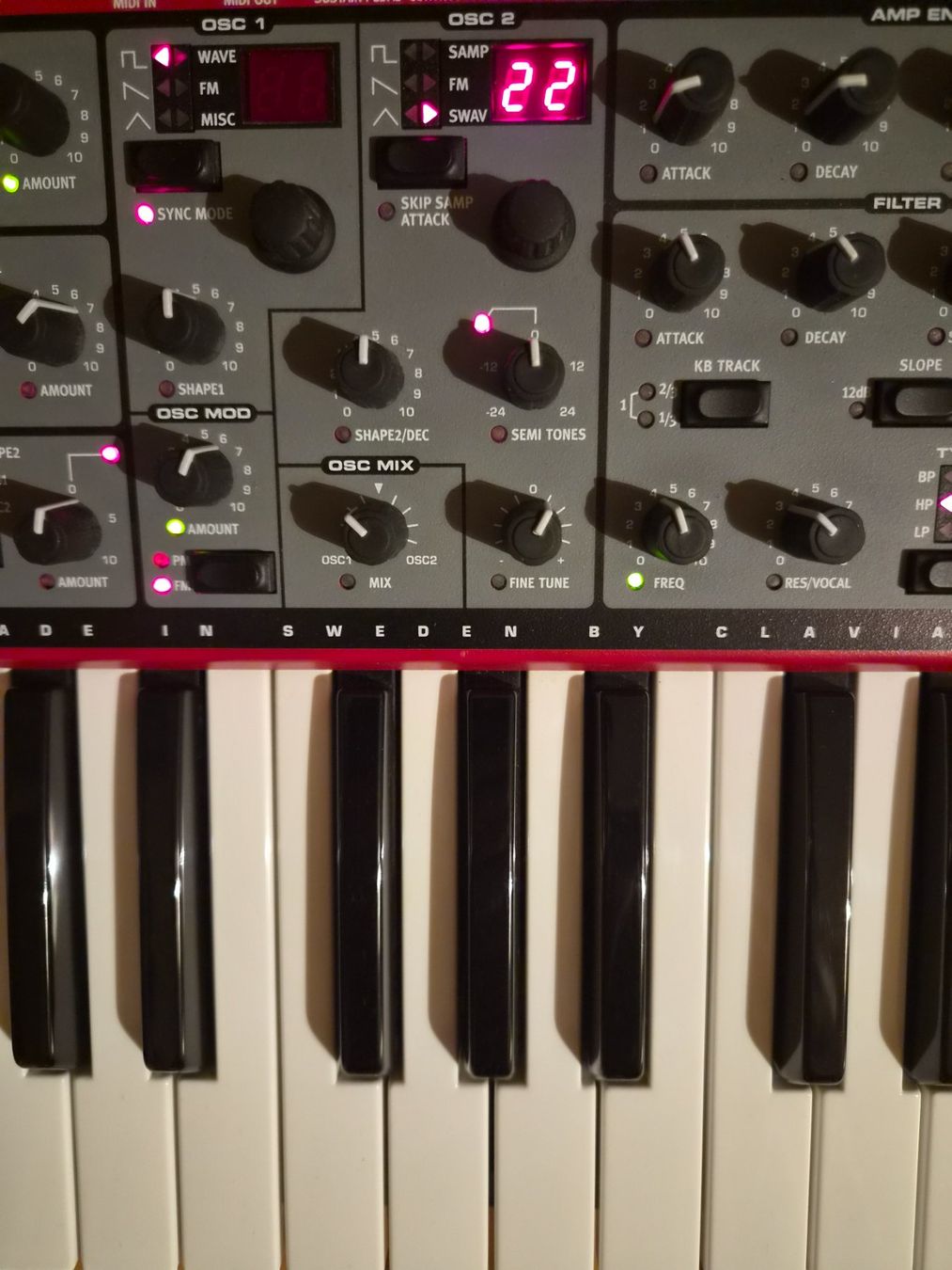 Strumenti musicali: Schöner NORD WAVE...optisch und technisch wie neu !! – Nuovo (secondo la descrizione) da Zuerich venduto da KEYSTORE 6