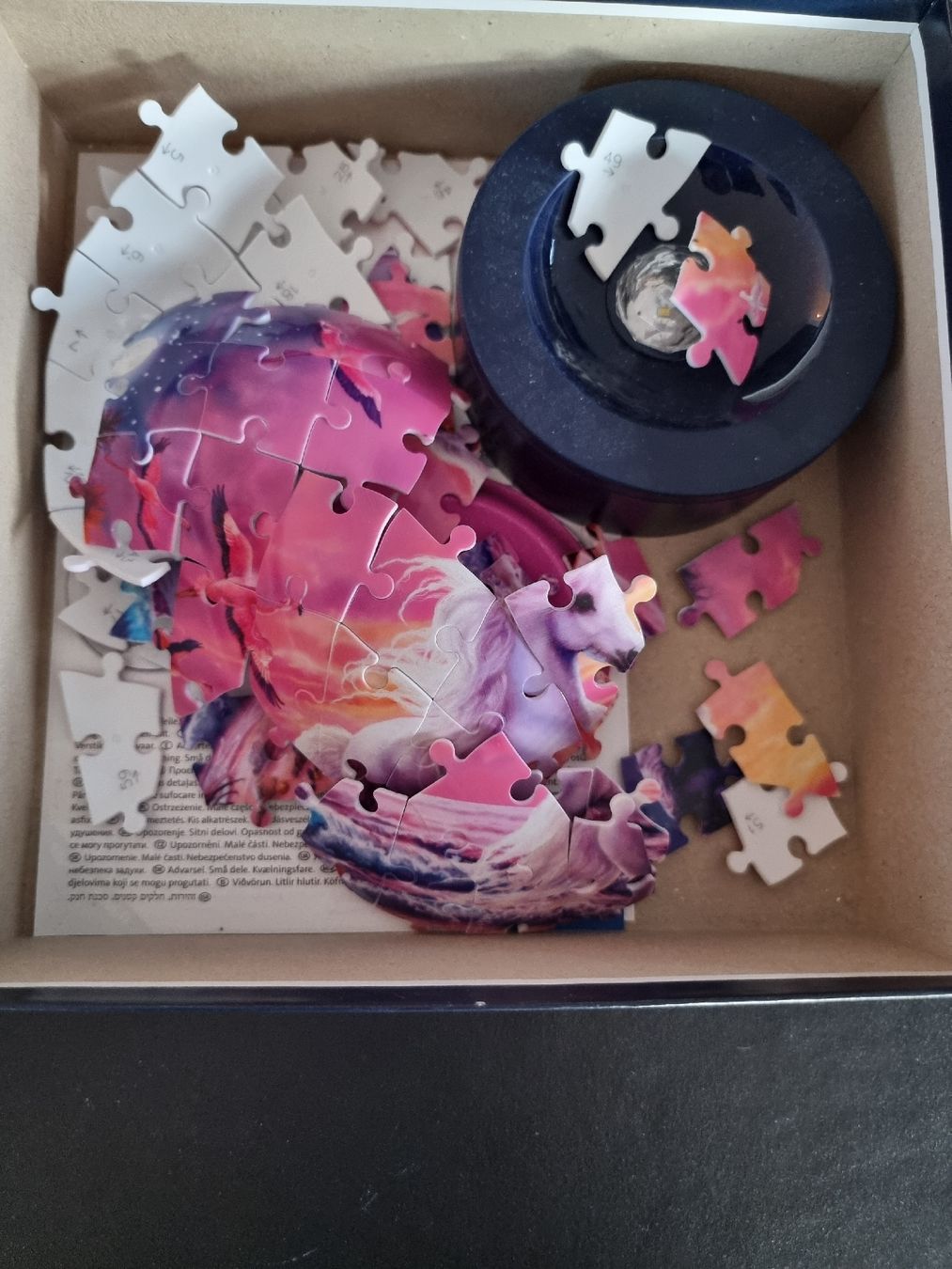 Ravensburger Puzzle: 3D Puzzle Pferd mit Nachtlich – Usato da Buttikon SZ venduto da Limo180 1