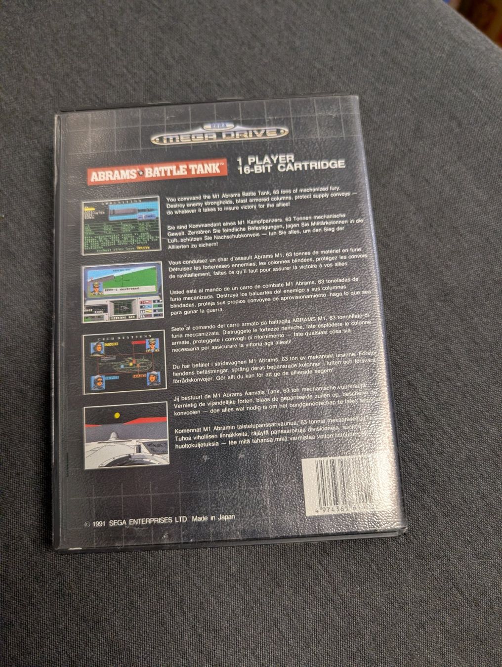 Spiele: Abrams Battle tank Sega Mega Drive – Gebraucht aus Giubiasco von Ticinerd 1