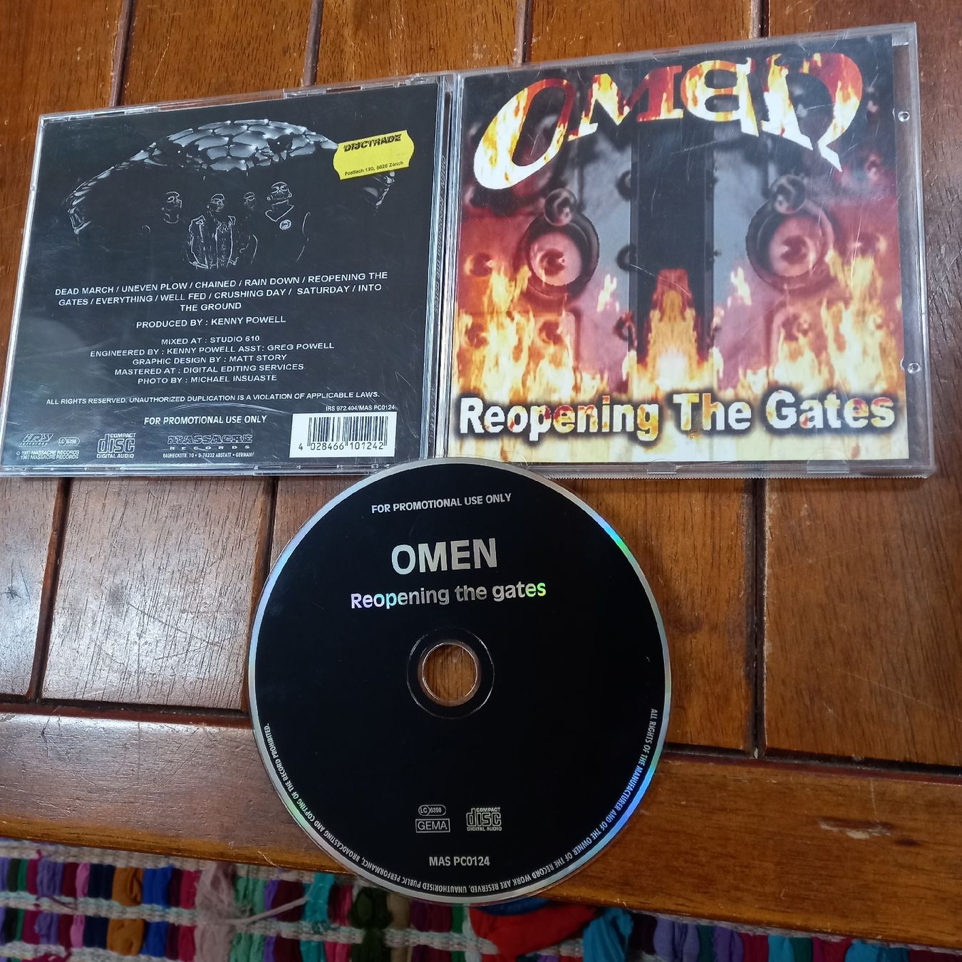 CD: omen - reopening... – Usato da St-Cergue venduto da VeganWarrior