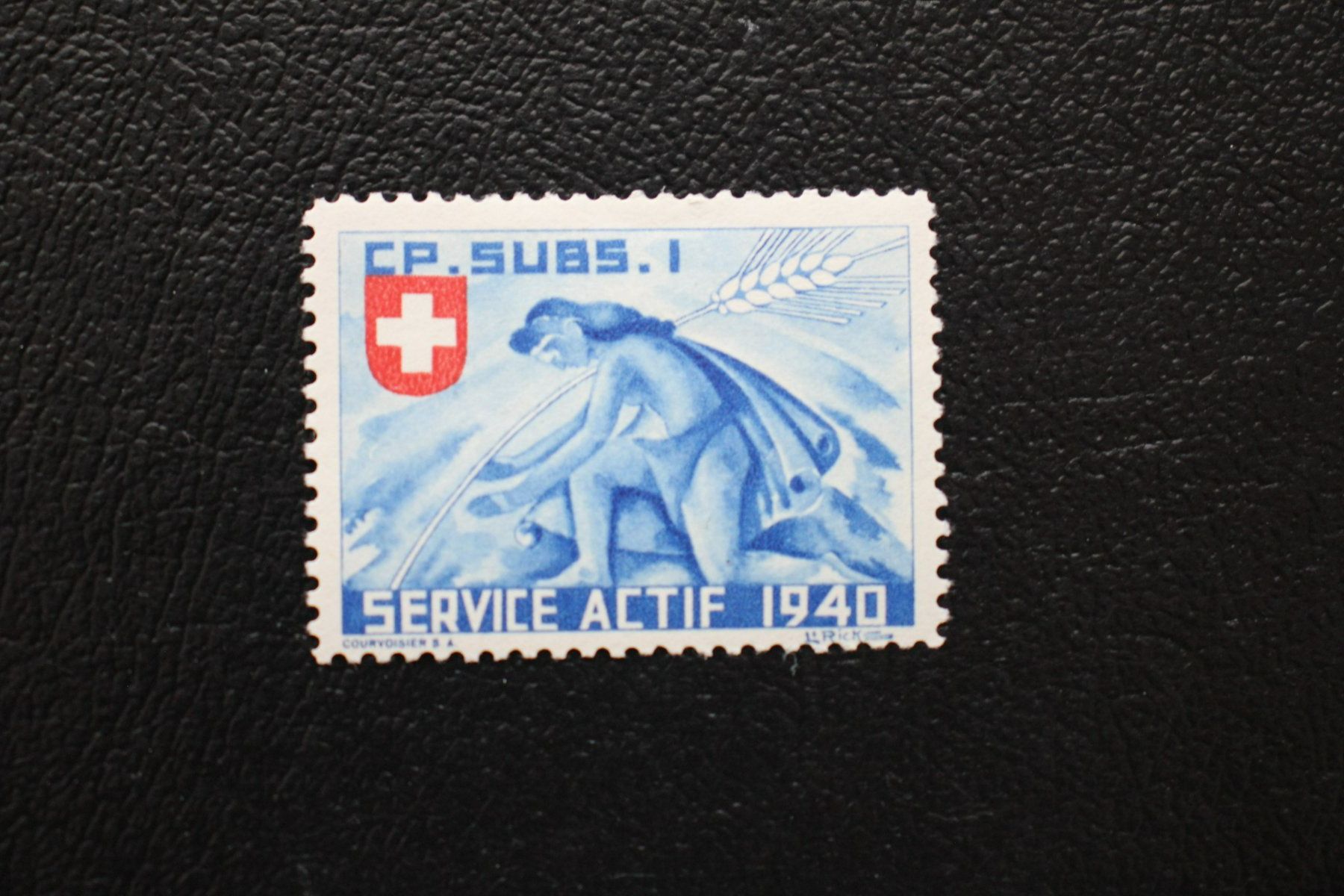 Tutti i francobolli: CP. SUBS. I SERVICE ACTIF 1940 – Usato da Wiedlisbach venduto da Hrudolfo