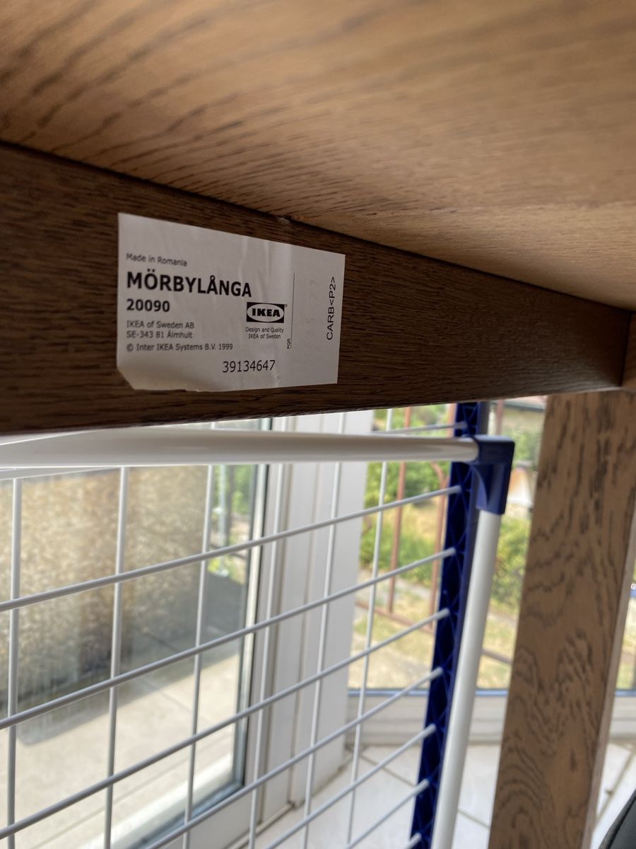 Ikea Set di tavolo e panche: Tisch und 6 Stühle von ikea – Usato da Neuendorf venduto da rem_pdb5 2
