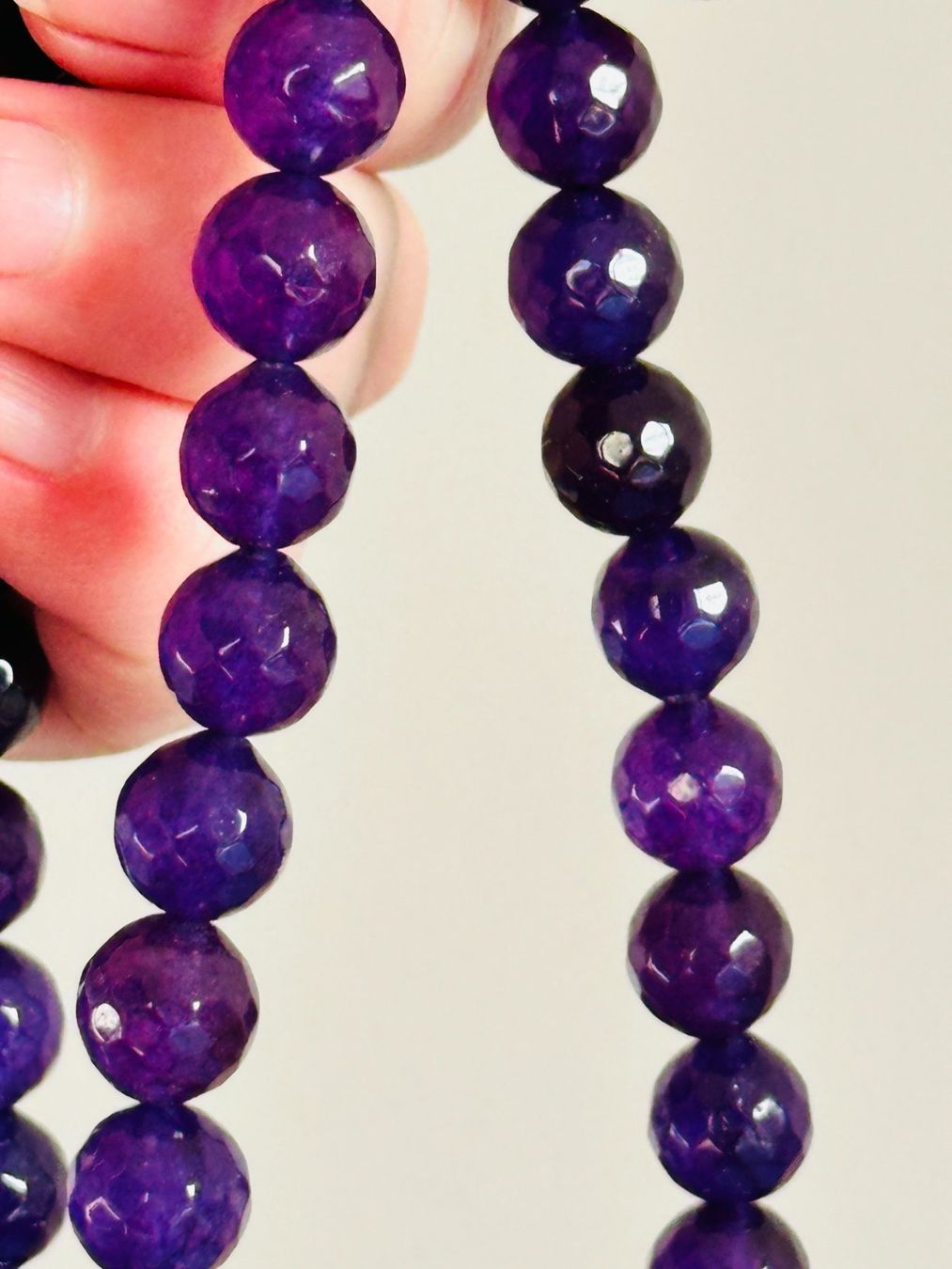 Catenine: Tanzanite Gemstone necklace – Nuovo e nell'imballaggio originale da Genève venduto da AGBERG 3