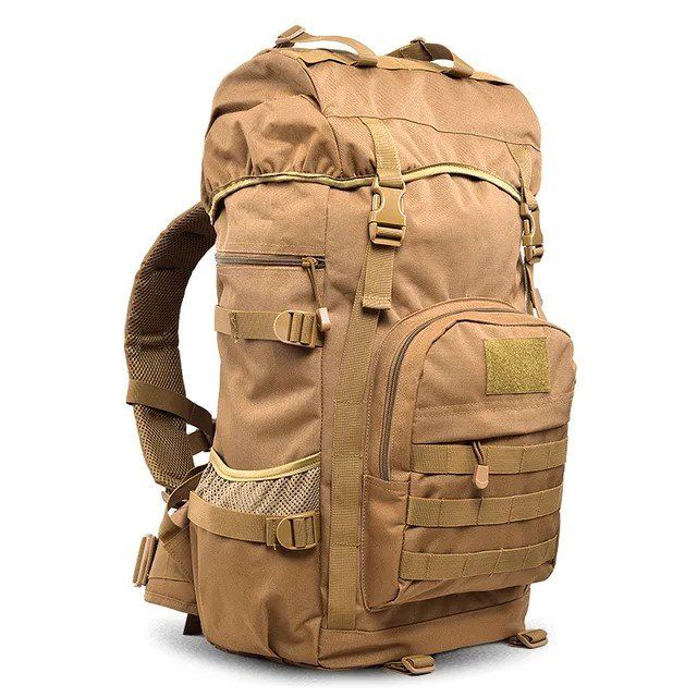 Taktischer Rucksack 20 Liter Marineblau – Mit Molle-System, Klettfeld, Gepolstert, Made In Italy