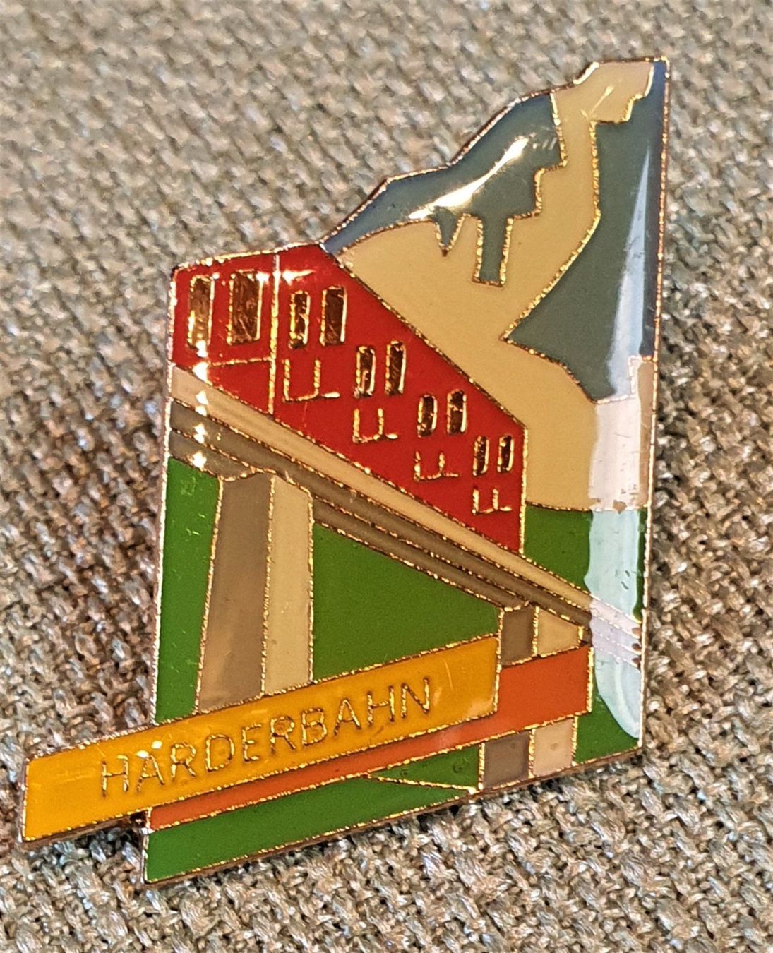 Placchette & Badge: B170 Pin Jungfraubahnen Harderbahn – Usato da Reinach BL venduto da Boston-Verkauf