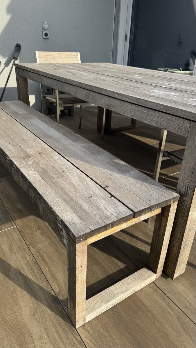 Set di tavolo e panche: Mamagreen - Outdoor Table – Usato da Horgen venduto da andi_078 3