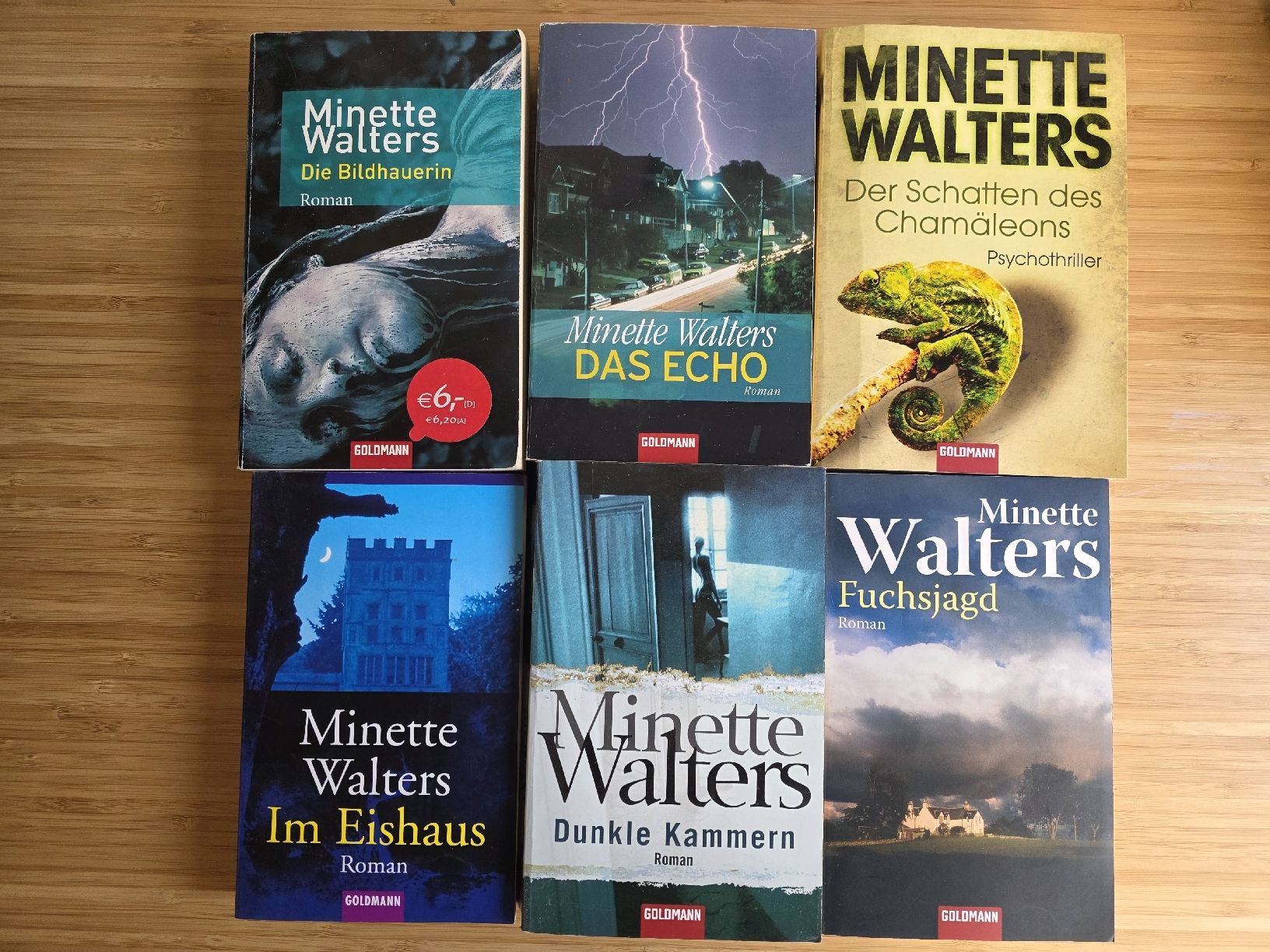 Libri: Minette Walters Krimi Bücher – Usato da Adlikon venduto da Clara28