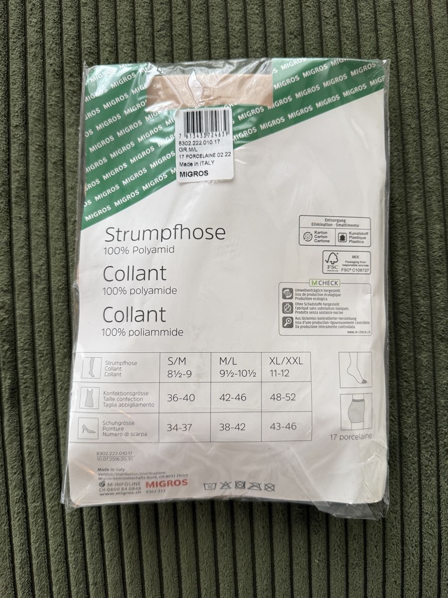 Strümpfe & Strumpfhosen: strumpfhose (M/L) – Neu und originalverpackt aus Freidorf TG von driftingforthrifting 1