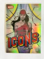 Marvel Icons Elektra Sammelkarte Topps Chrome neu
