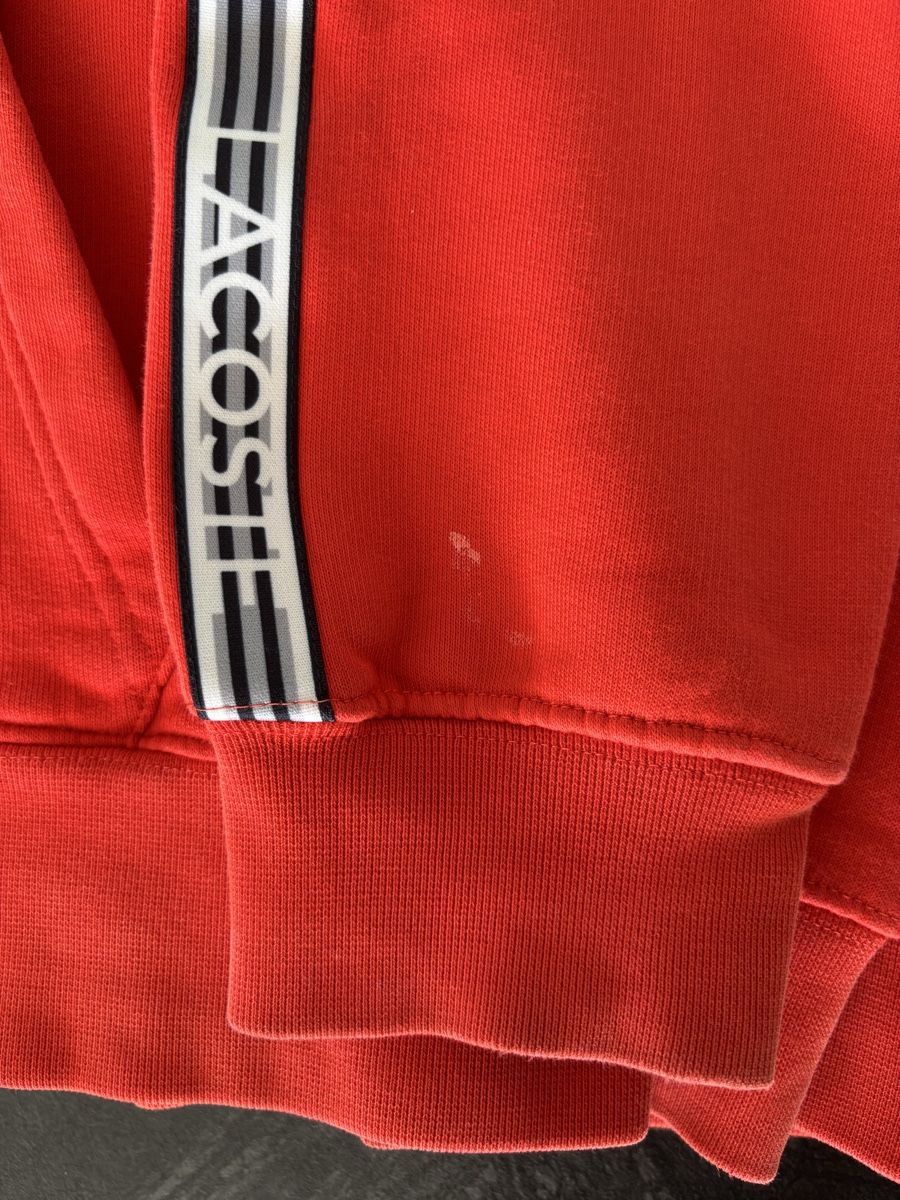 Lacoste Giacche: Lacoste rouge Veste molletonnée zippée, taille S comme neuf – Usato da Sion venduto da tchana77 5