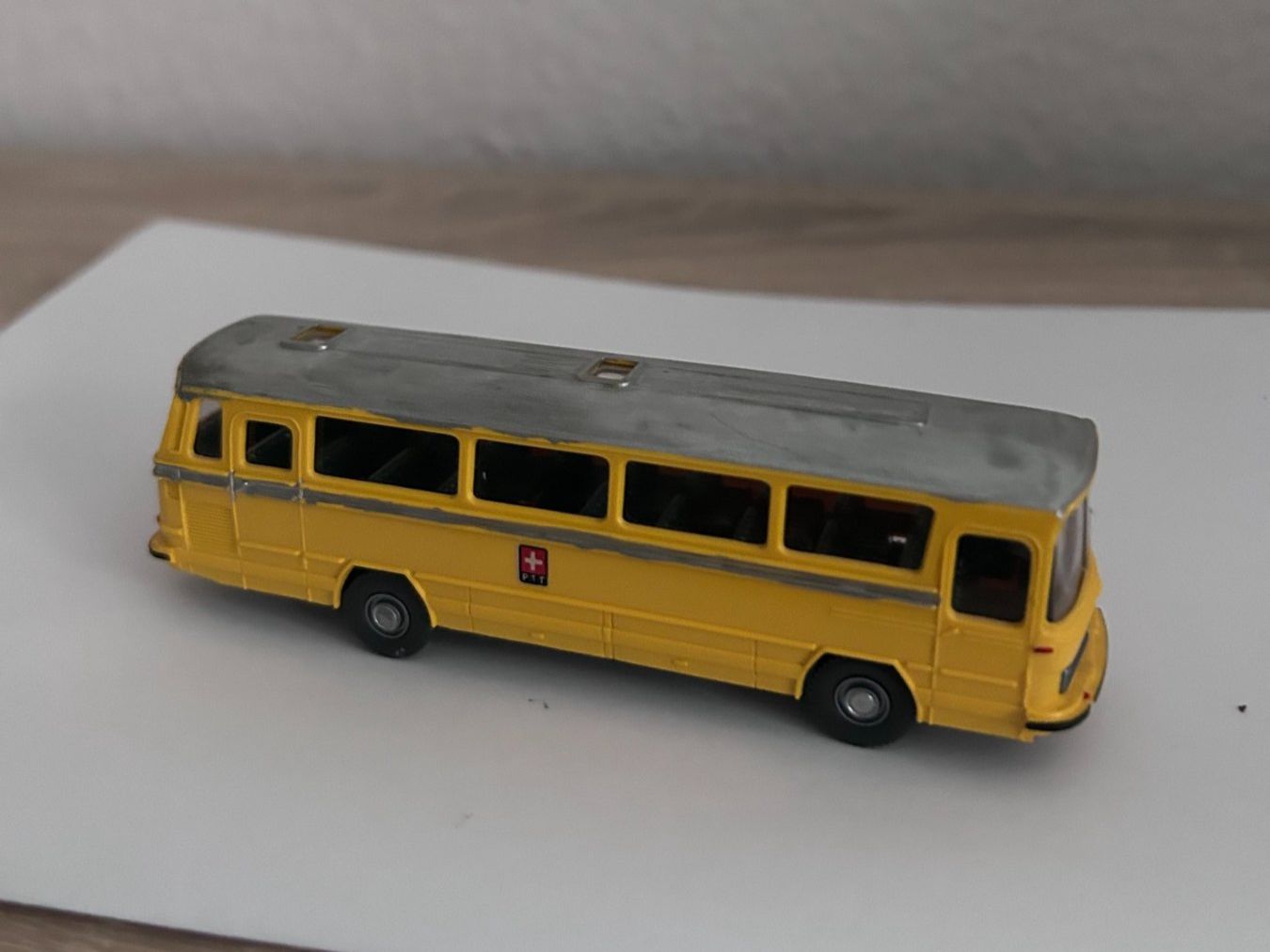 Wiking Modellautos: Wiking Mercedes Bus "PTT" – Gebraucht aus Goldach von Manyro55 1