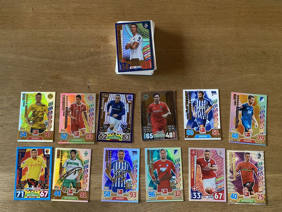 Panini Sammelbilder & Trading cards: Fußball Panini Karten – Gebraucht aus Nürensdorf von