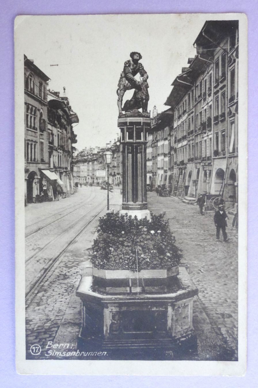 Cartes postales: Bern, Samsonbrunnen – D'occasion à Fétigny par Billy2miny