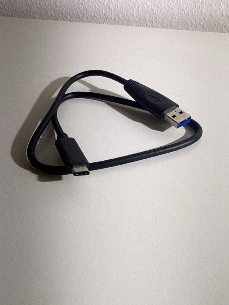 Kabel: USB C auf USB A Kabel Schwarz neu – Neu (gemäss Beschreibung) aus Steffisburg von mar_cf2f 1