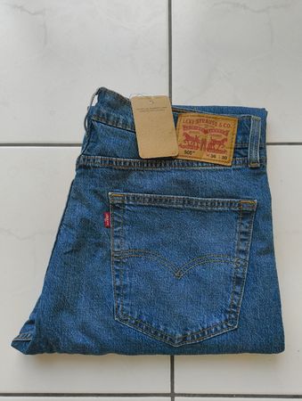Levi's Jeans 505 blau Grösse 36/30 mit Etikett
