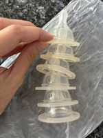6x Saugteile f. Babyflaschen Mam Grösse 1 Neu