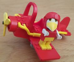 Lego Fabuland 3625 - Sandys Flugzeug (1985)