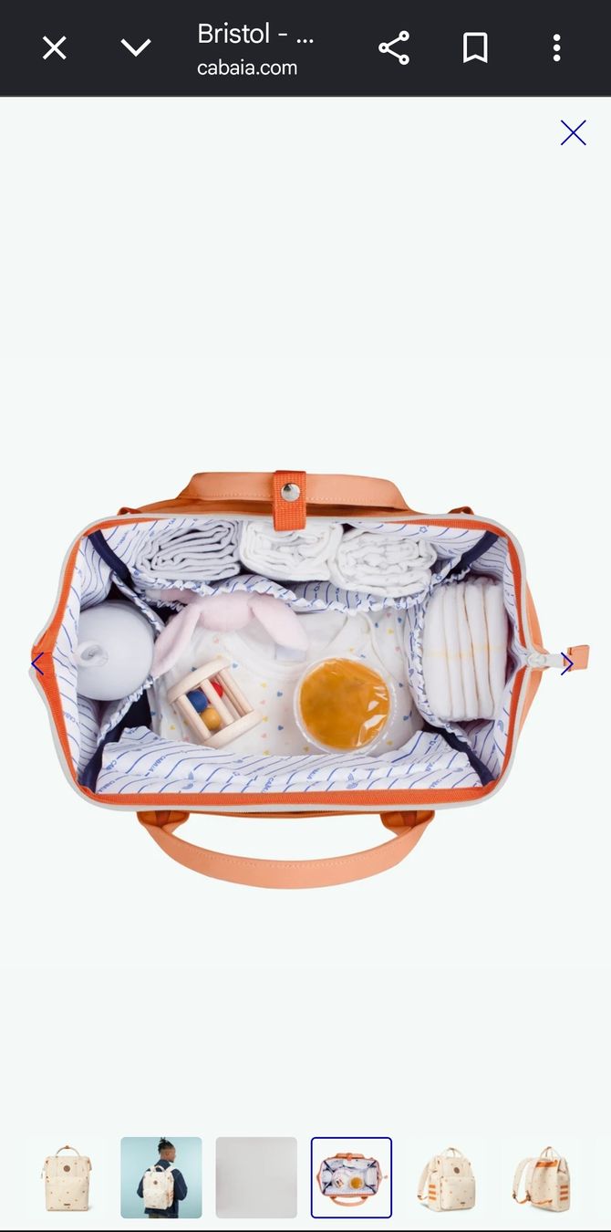 Cabaïa Zaini: Sac à dos à langer Cabaia – Usato da Château-d'Oex venduto da mae_6pqm 6