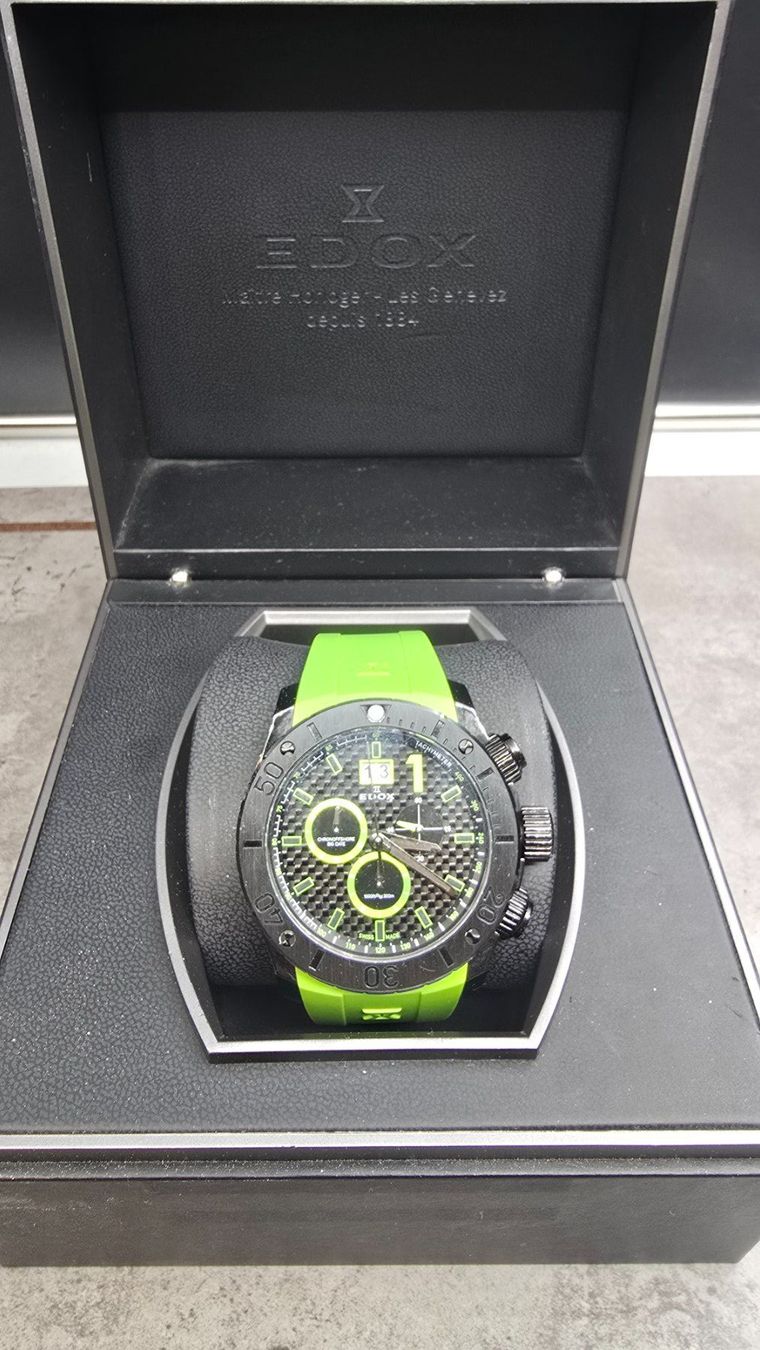 Edox Uhren: Edox – Neu und originalverpackt aus La Chaux-de-Fonds von curtitswisswatches 1