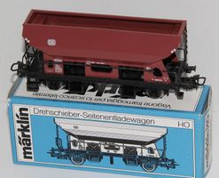 Märklin 4631 - Drehschieber-Seitenentladewagen - DB - HO