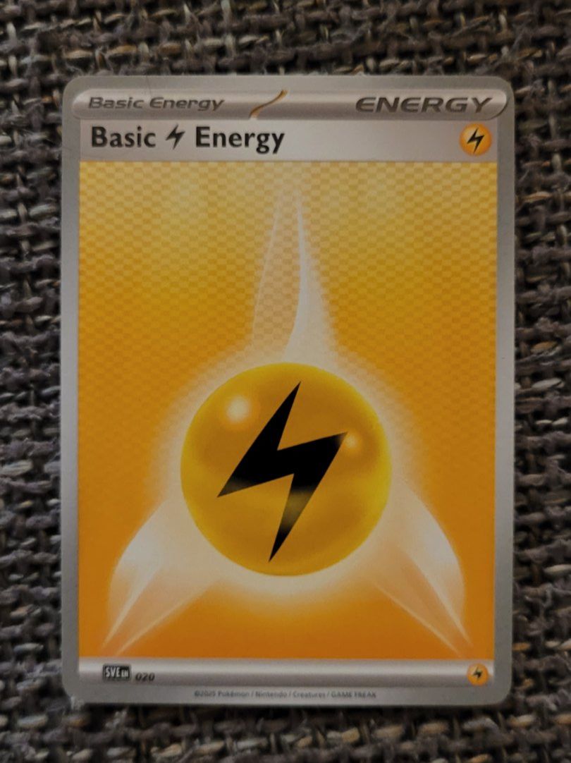 Pokémon Sammelbilder & Trading cards: Basic Electro Energy SVE – Gebraucht aus Unterseen von m45t3rpl4n