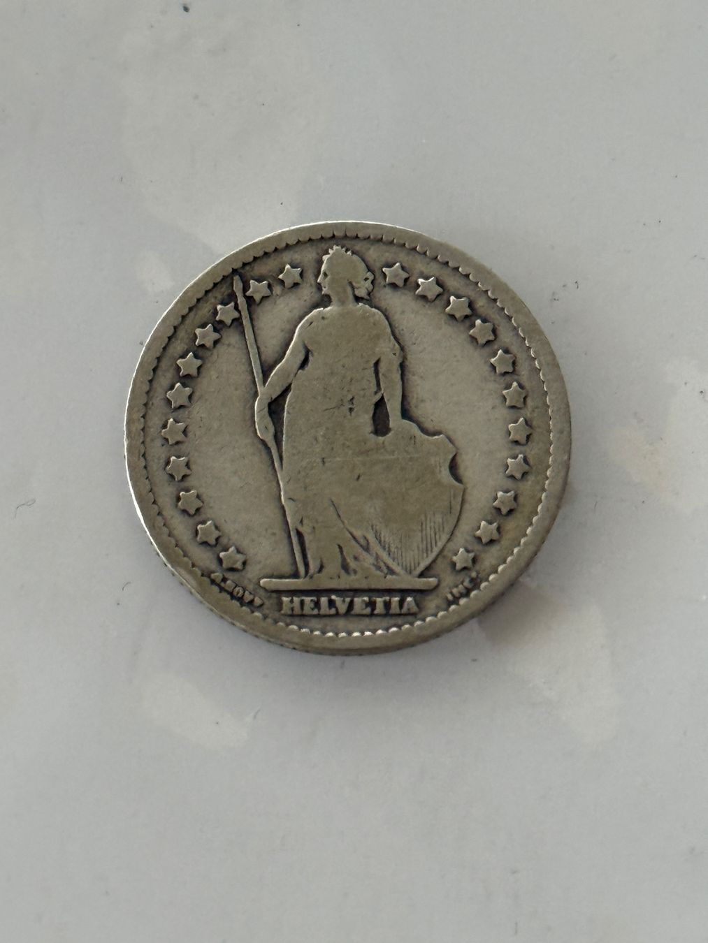 Tutti le monete: 1 Franken 1886  Rar – Usato da Wallisellen venduto da SWISS_SILVER1 1