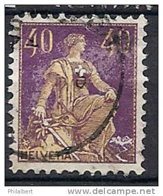 Tutti i francobolli: CH107 - Helvetia avec épée no 107 obl. – Usato da Trélex venduto da Phil_Albert