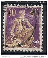 CH107 - Helvetia avec épée no 107 obl.