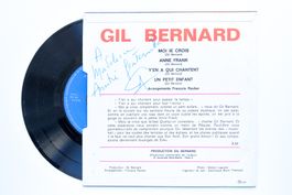 Gil Bernard - Disque dédicacé