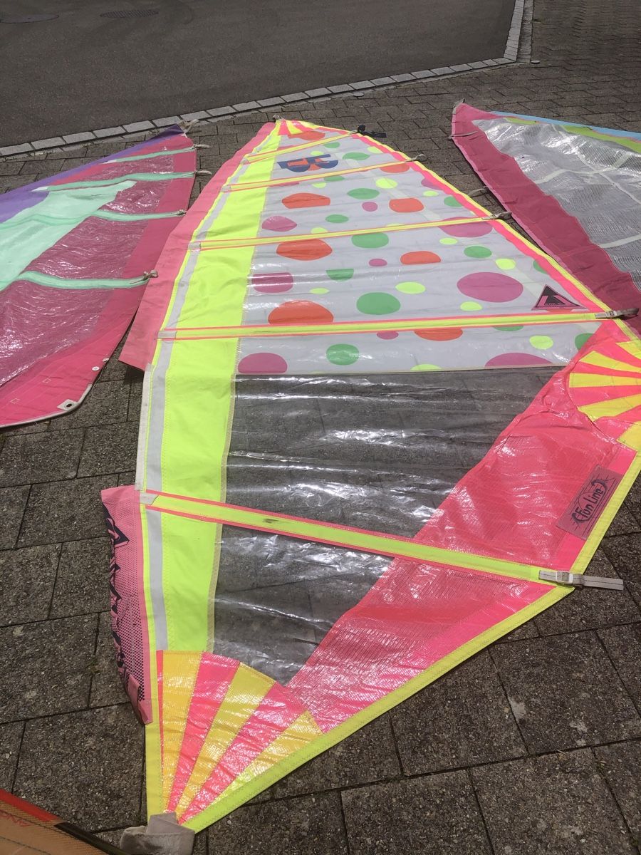 Surf: Windsurf Segel 6qm USails – Usato da Madetswil venduto da Biker100 1