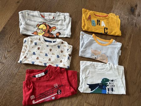 6 x Pullover Langarmshirt Größe 68