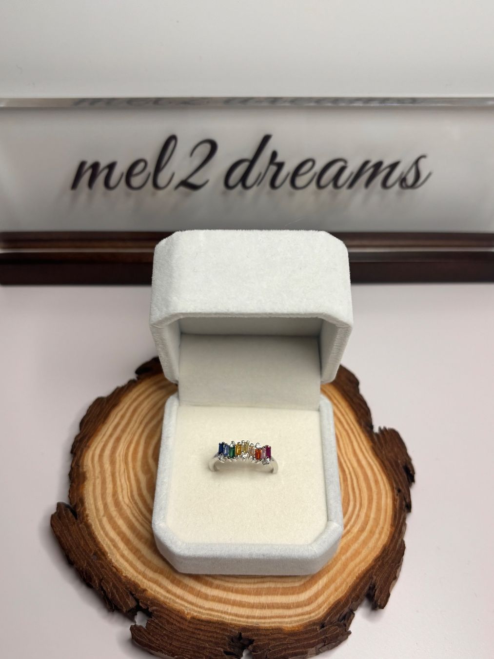 Anelli: Bague zircons multicolores – Nuovo (secondo la descrizione) da Lausanne venduto da mel2dreams 3