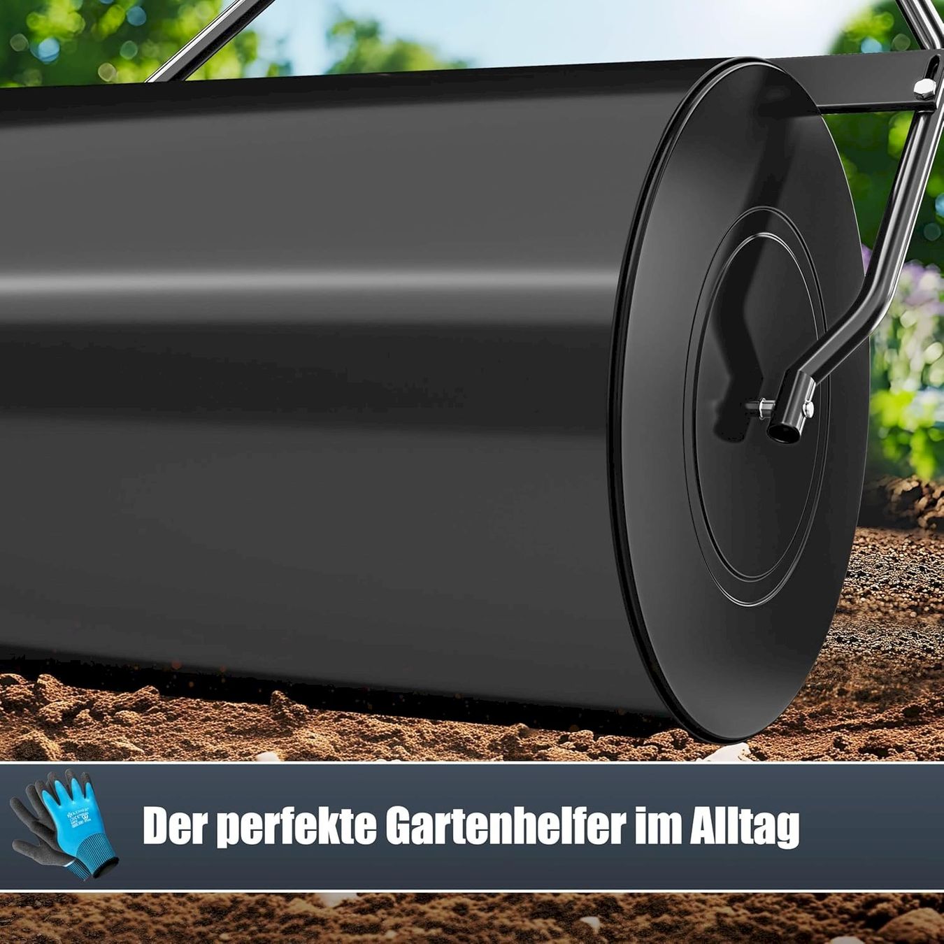 Attrezzi per la lavorazione del suolo: KESSER Rasenwalze 60l 50cm schwarz – Nuovo e nell'imballaggio originale da Bottighofen venduto da zaap 6