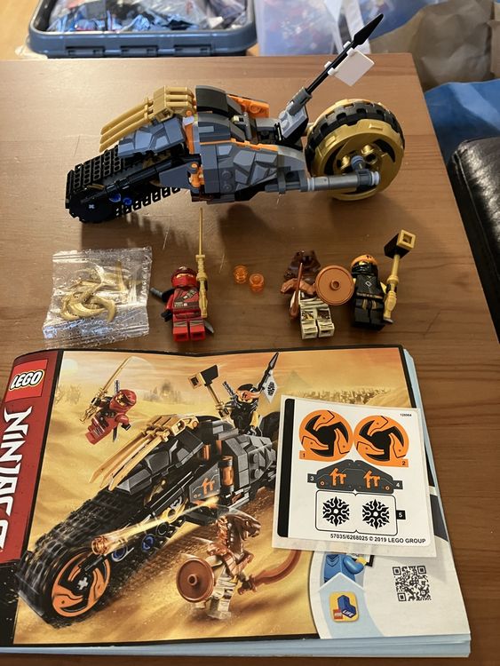 Lego 70672 Cole‘s Dirt Bike komplett mit Anleitung und Figur (Gebraucht ...