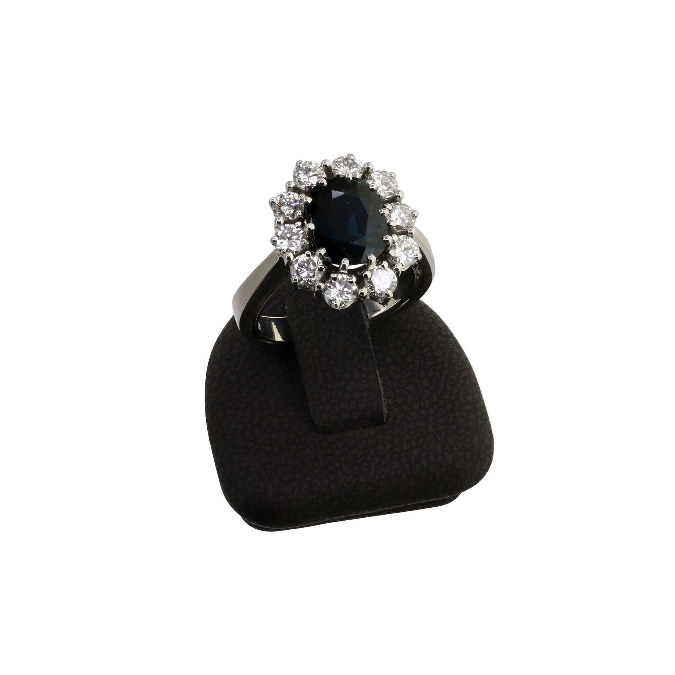 Anelli: Saphir Diamant Ring, von Walter Meier Zürich – Usato da Zürich venduto da Vintage-Jewellery 3