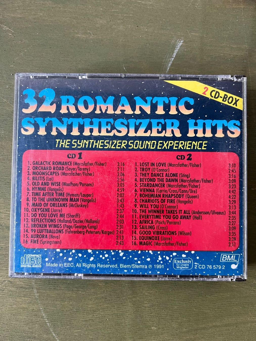 CDs: 32 Romantic Synthesizer Hits – Gebraucht aus Würenlos von Schnudi10 1