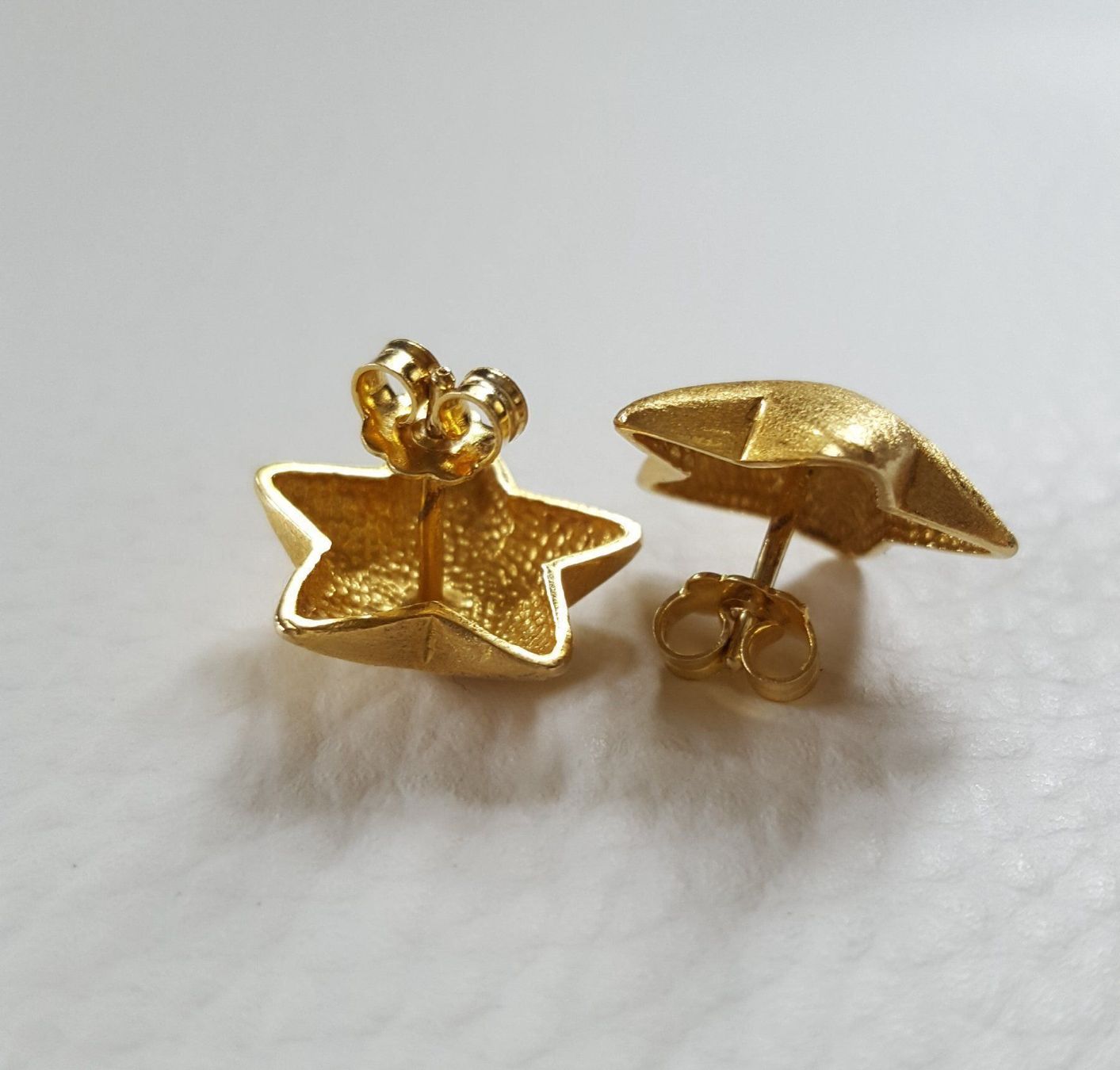Orecchini pendenti & Orecchini a lobo: Massiv 585 Gold Ohrstecker – Usato da Wald ZH venduto da Dasilver 4