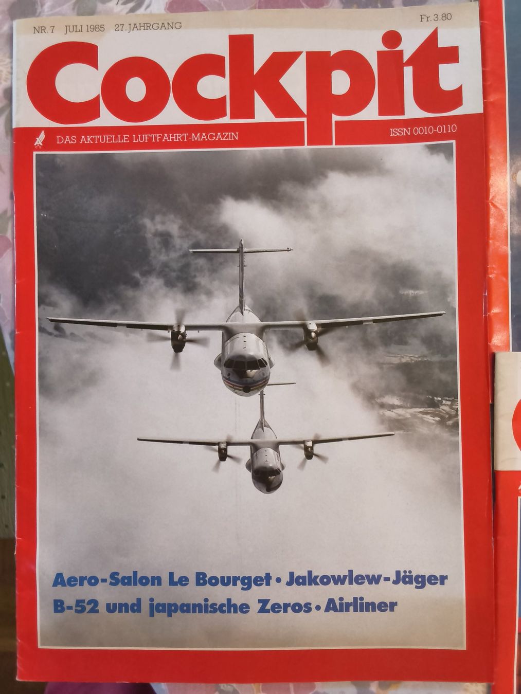 Zeitschriften & Magazine: COCKPIT Luftfahrt Magazin 1985 – Gebraucht aus Hallau von histoiremerveilleuse 4