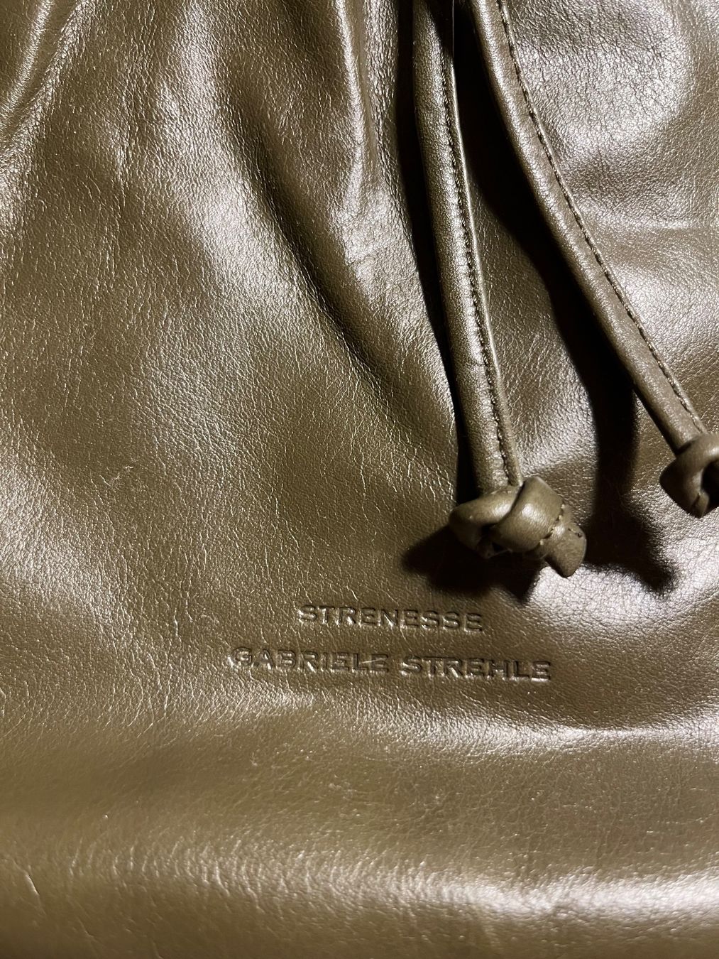 Strenesse Borse: Strenesse Handtasche dunkelgrün – Usato da Ziefen venduto da Madame1982 4