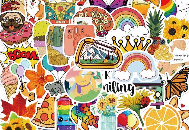 50 Stk. Sticker Aufkleber - Ausflug (Neu und originalverpackt) in St ...